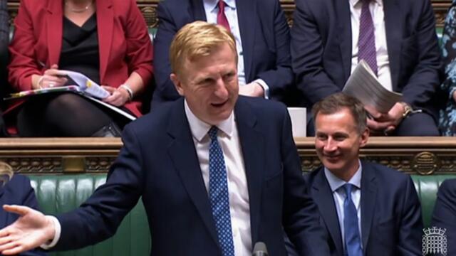 Oliver Dowden jokes he will take ‘no lectures’ from SNP on wastefulness during PMQs