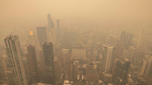 Air Quality Dangerous From Canadian Wildfires