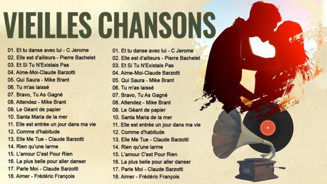 Vieilles Chansons - Nostalgique meilleures chanson des années 60 et 70 - C Jérome, Edith Piaf