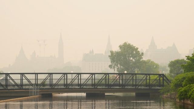 Canada Wildfires Are Leading to Air-Quality Alerts in the U.S. Here's How to Stay Safe