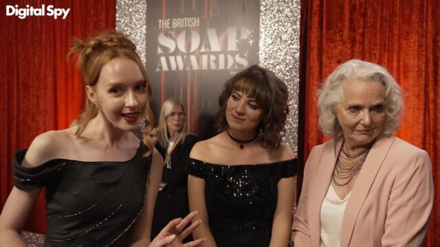 Emmerdale stars tease future storylines at the British Soap Awards
