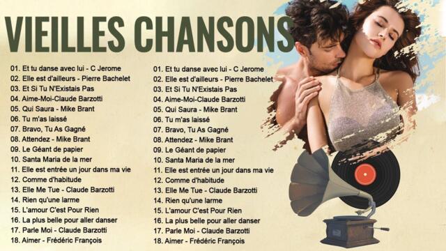 Nostalgique meilleures chanson des années 70 et 80 - Mike Brant, C Jérôme, F.François, Edith Piaf