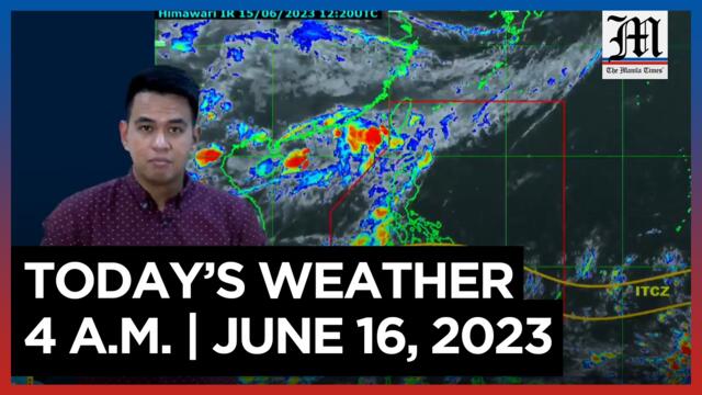 Today's Weather, 4 A.M. | June 16, 2023