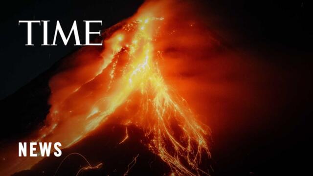 Thousands Flee a Volcano Eruption in the Philippines