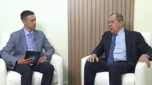 Интервью С.Лаврова Российскому обществу «Знание» «на полях» ПМЭФ, Санкт-Петербург, 17 июня 2023 года