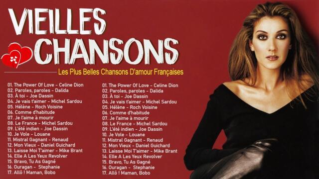 Vieilles Chansons - Nostalgique meilleures chanson des années 60 et 70 - Celine Dion, Hervé Vilard