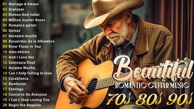 Las 500 Melodias Mas Romanticas con guitarra 2023🎶 Música Relajante y Romántica para Guitarra suave
