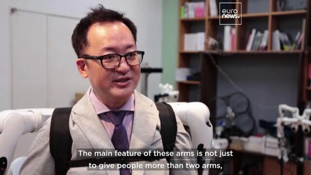Scientists in Japan develop a wearable robot with 6 arms in a first step towards a cyborg future