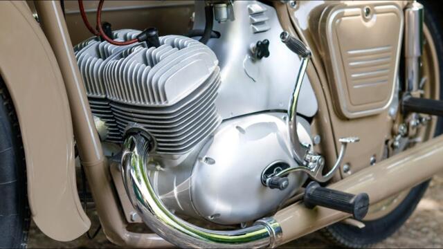 Идеальная сборка двигателя мотоцикла Иж Юпитер 1962 года. Реставрация старого советского мотоцикла.
