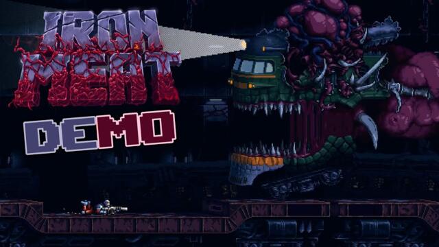 Iron Meat | Contra-like Run-and-gun Arcade Shooter | Full Demo Gameplay