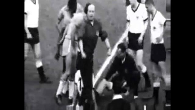 Pelé - The most violently fouled player in football history