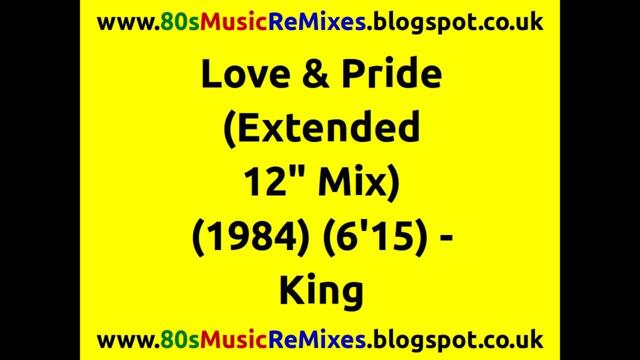 Love & Pride (Extended 12" Mix) - King | Richard James Burgess | 80s Club Mixes | 80s Club Music