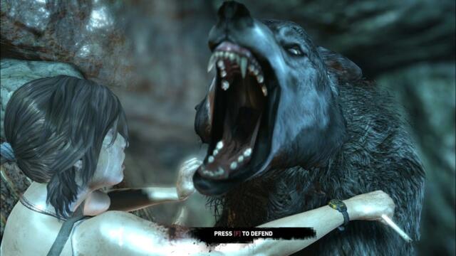 Tomb Raider 2013 Wolf Cave & Tomb of the Unworthy Walkthrough 1080p