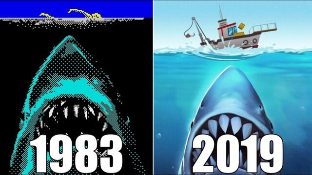 Evolution of Jaws Games [1983-2019]
