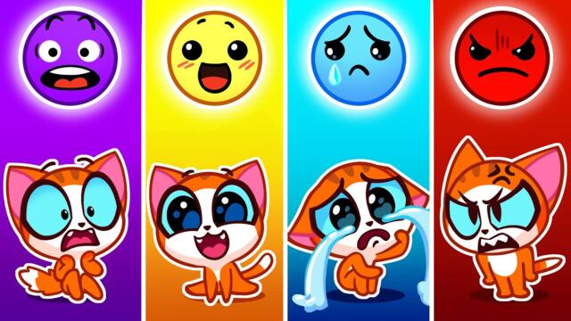 😜 How Do You Feel? 😜 Baby's Feelings and Emotions 😊 Stories About Kid's Emotions 😊 Purr-Purr