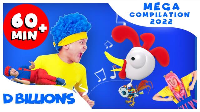 Mr. Coco, the Funny Chicken | Mega Compilation | D Billions Kids Songs