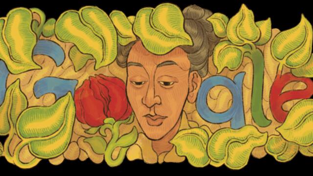 104 години от рождението на Ема Рейес с Гугъл! Google Doodle de Emma Reyes