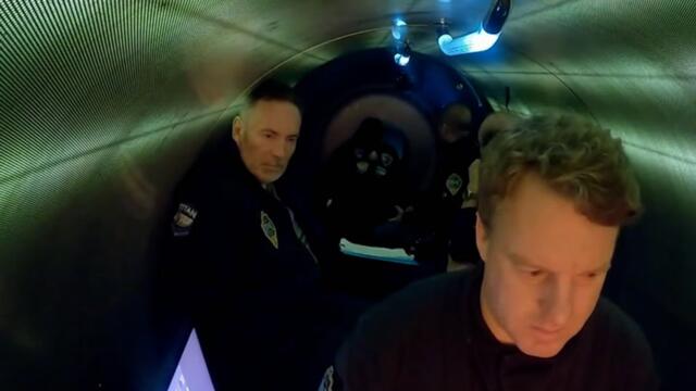 Resurfaced footage shows Titan spinning after pilot loses control on mission