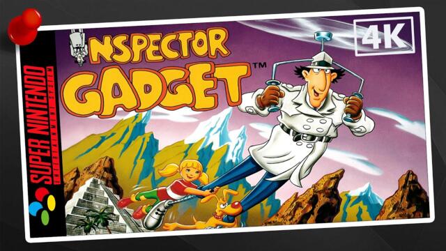 [SNES Longplay] Inspector Gadget | Full Game Walkthrough 4K