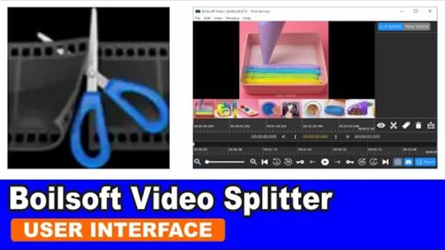 Boilsoft Video Splitter 8 3 1 User Interface