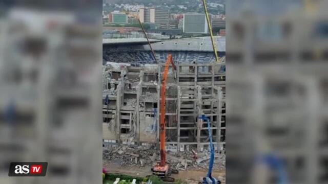 VIDEO: The shocking current state of Camp Nou