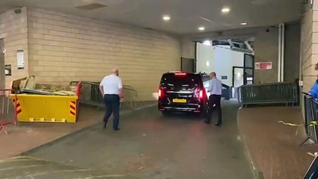 Sandro Tonali arrives at St James' Park for the first time as a Newcastle United player