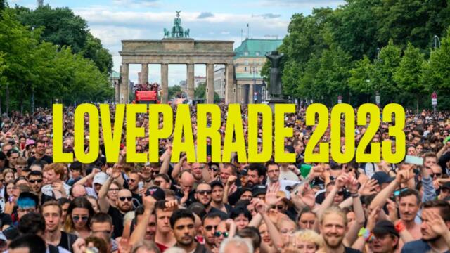 LOVEPARADE 2023 - Rave the Planet in Berlin (Music is the answer) 😎💕🪩 [4K]