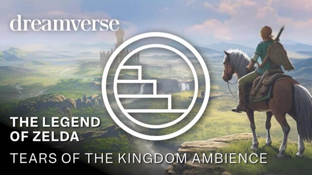 Fantasy Ambience 🗡️🛡️🎮 Legend of Zelda: TotK OST ∿ 2 Hour ∿ Sleep Remix