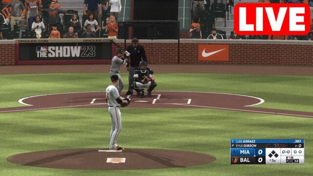MLB LIVE🔴 Miami Marlins vs Baltimore Orioles - 14th July 2023 | MLB Full Game - MLB 23