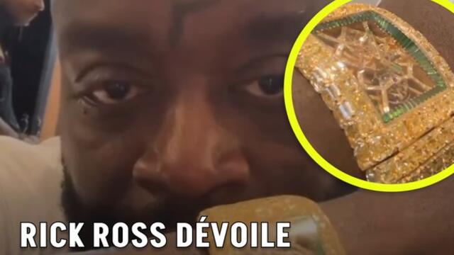 Rick Ross dévoile sa nouvelle montre 