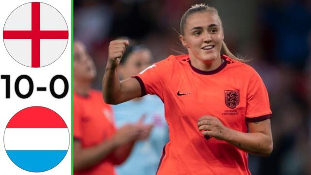 England vs Luxembourg | Highlights | Women's Friendly