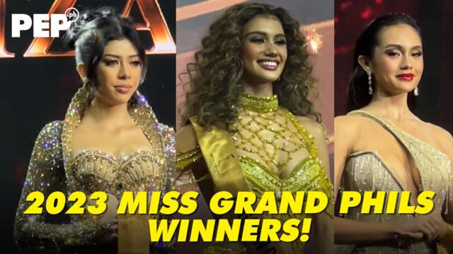 Herlene Budol, Nikki de Moura, Michelle Arceo, and other Miss Grand Philippines 2023 winners