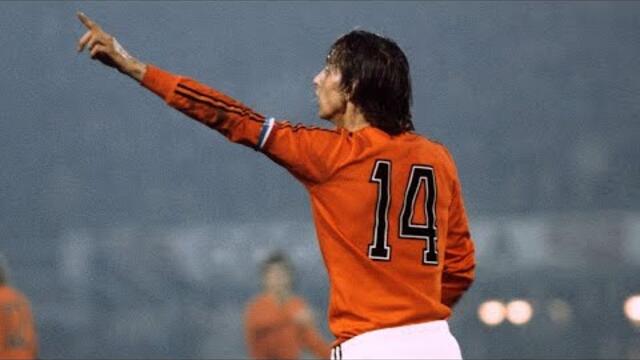 Johan Cruyff and the legendary Cruyff Turn