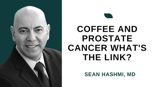 What is the link between coffee intake and prostate cancer?