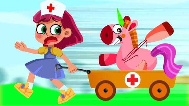 Toy Gets a Boo Boo Song 😢 | Don't Break My Toy 😱 Nursery Rhymes