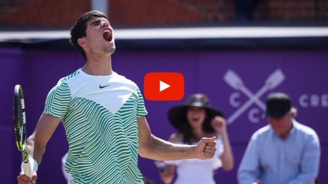 Who is the 20-year-old who beat seven time champion Novak Djokovic in an almost five hour Wimbledon final on Sunday?