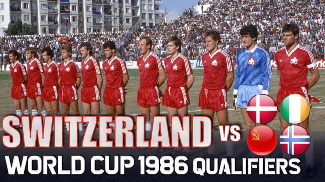 SWITZERLAND 🇨🇭 World Cup 1986 Qualification All Matches Highlights | Road to Mexico