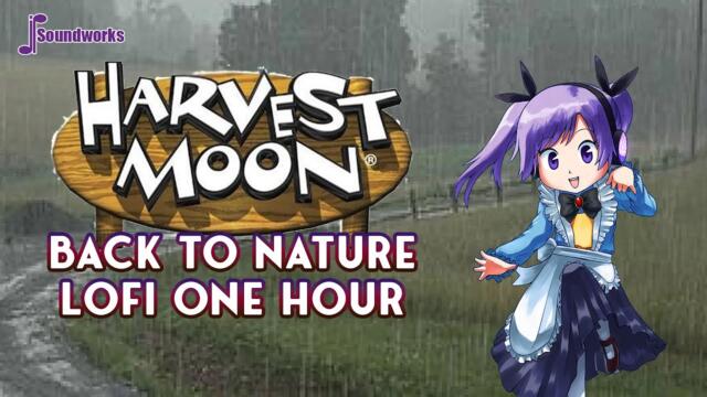 Harvest Moon Back To Nature: Lofi One Hour - Chill Video Game Music Remix - JP Soundworks