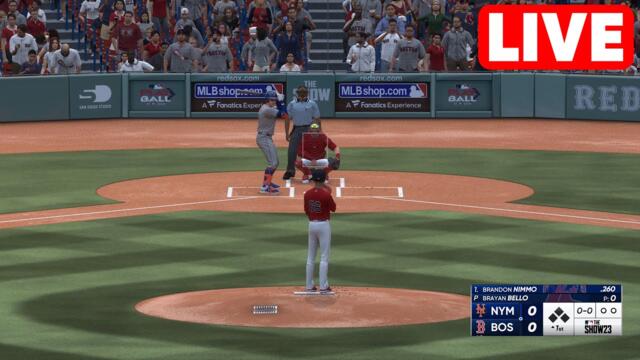 MLB LIVE🔴 New York Mets vs Boston Red Sox - 22nd July 2023 | MLB Full Game - MLB 23 2023-07-22 23:16