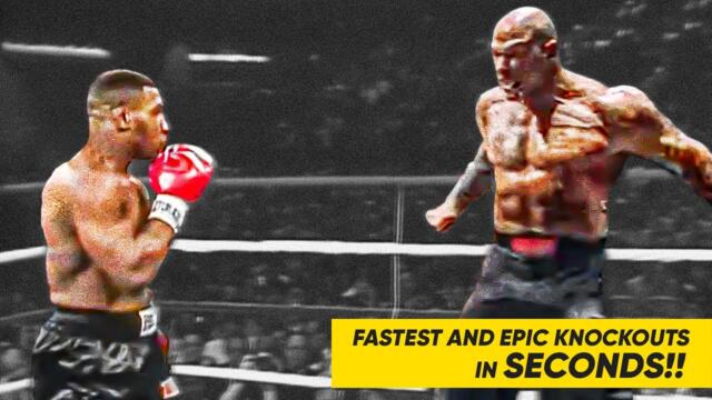 How Mike Tyson FINISHED Them in SECONDS! It's Scary to Watch These Fights