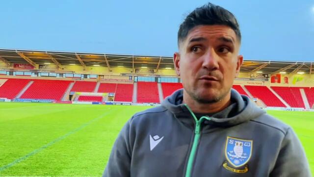 Xisco Munoz after Sheffield Wednesday's Doncaster Rovers defeat