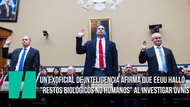 Un exoficial de inteligencia afirma que EEUU halló "restos biológicos no humanos" al investigar OVNIS