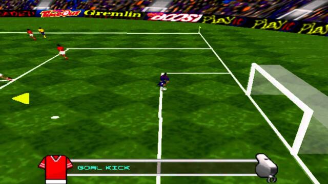 Actua Soccer (1995) Gameplay - PSX,PSONE,PlayStation 1