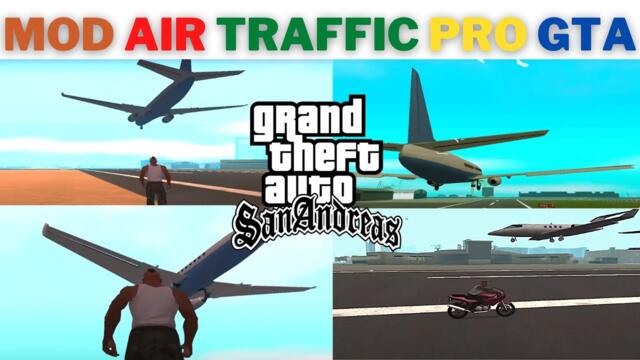 GTA San Andreas - Air Traffic Mod | gta air traffic mod | gta san andreas cleo scripts | #TTW-MG