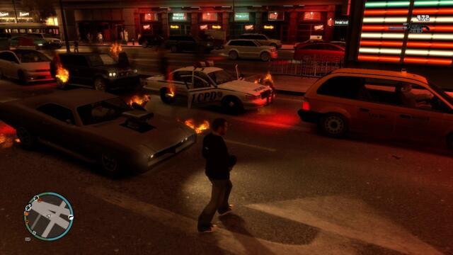 Grand Theft Auto 4 - FlameThrower Update 1