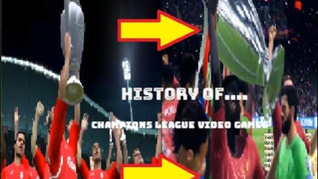 History Of UEFA Champions League Video Games (1995-2020)