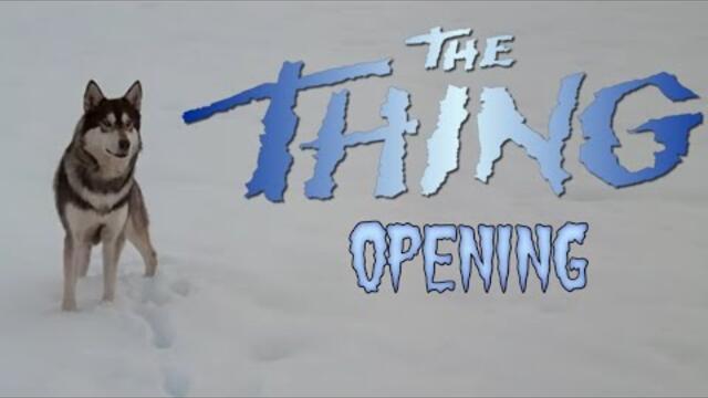 The Thing opening scene 1982 (HD)