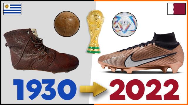 Evolution of World Cup 🏆⚽ Football Boots History