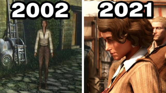 Graphical Evolution of Syberia (2002-2021)