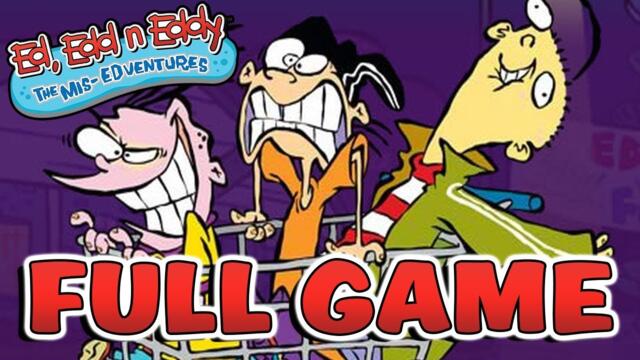 Ed, Edd n Eddy: The Mis-Edventures FULL GAME Longplay (PS2, GCN, XBOX, PC)